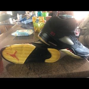 Air Jordan 5 retro black silver OG 2011